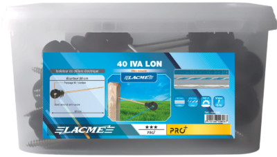 Aislador separador Lacmé Iva-Lon para madera – cubo 40 uds